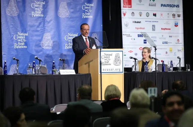 خلف الحبتور يلقي كلمة أمام قادة العالم في المؤتمر السنوي الـ27  لصنّاع السياسات العرب-الأمريكيين...